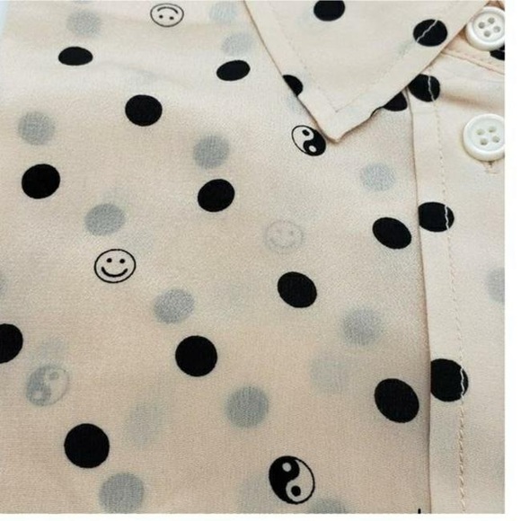 JCREW CLASSIC-FIT SILK SHIRT IN MIXED DOTS - Picture 5 of 5